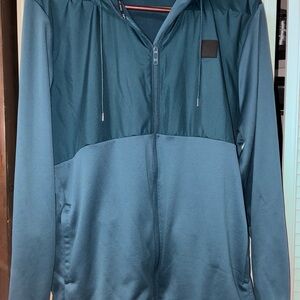 Under Armour Teal Storm Full-zip Jacket /hood